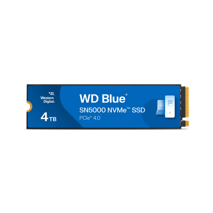 WD 4TB Blue SN5000 M.2 2280 PCI-e 4.0 NVMe 1.4 SSD disk WD 4TB Blue SN5000 M.2 2280 PCI-e 4.0 NVMe 1.4 SSD disk