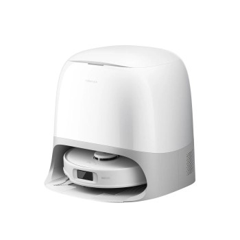 Roborock Qrevo Curv 5A1 robotski sesalnik s samopraznilno postajo, bel