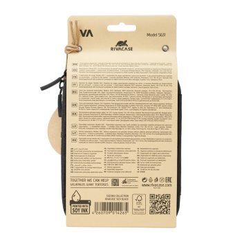 RivaCase črn ECO potovalni organizator 5631