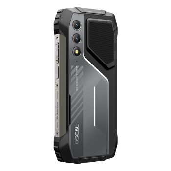 OSCAL PILOT 1 pametni robustni telefon 6GB + 256GB, črn