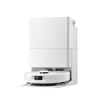 Roborock QR 798 robotski sesalnik s samočistilno postajo, bel