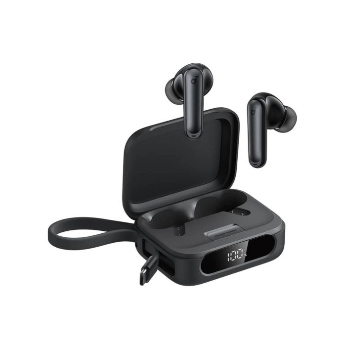 Anker Soundcore brezžične slušalke P41i Standard s prenosnim polnilnikom za telefon (brez Lightning adapterja), črne Anker Soundcore brezžične slušalke P41i Standard s prenosnim polnilnikom za telefon (brez Lightning adapterja), črne