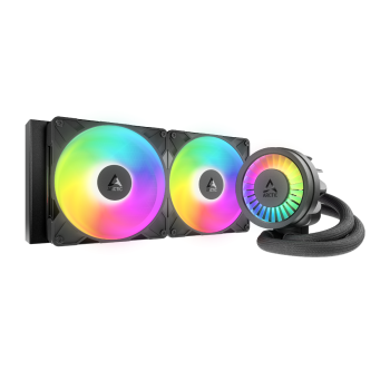 ARCTIC LIQUID FREEZER III PRO 280mm A-RGB vodno hlajenje za INTEL/AMD procesorje (črn)