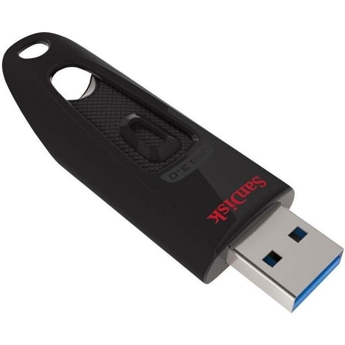 Sandisk Ultra 16GB USB 3.0 črn spominski ključek Sandisk Ultra 16GB USB 3.0 črn spominski ključek