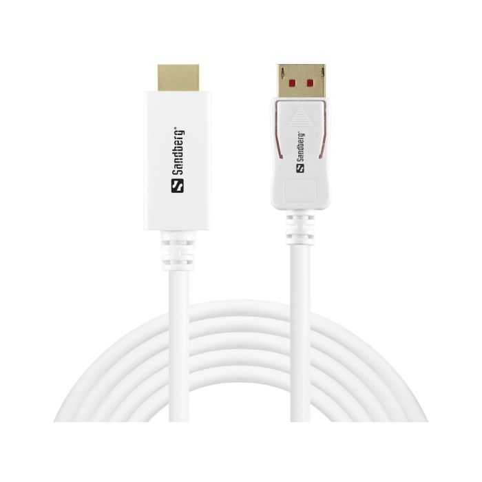 Sandberg DisplayPort 1.4 /HDMI 4k@60Hz 2m Sandberg DisplayPort 1.4 /HDMI 4k@60Hz 2m