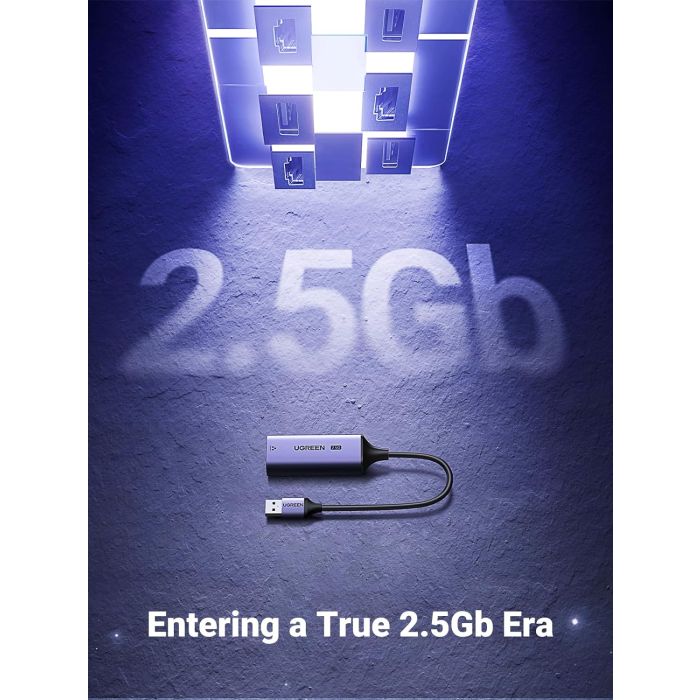 Ugreen USB 3.0 2.5Gbps mrežni adapter Ugreen USB 3.0 2.5Gbps mrežni adapter