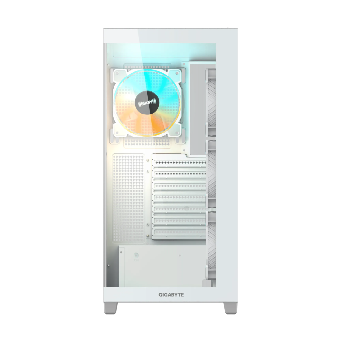 Gigabyte C500 PANORAMIC STEALTH ICE USB-C USB 3.2 Gen2 ATX ARGB osvetljeno ohišje, belo Gigabyte C500 PANORAMIC STEALTH ICE USB-C USB 3.2 Gen2 ATX ARGB osvetljeno ohišje, belo