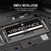 Corsair VENGEANCE 64GB (2 x 32GB) DDR5 SODIMM 4800MHz, CL40, 1.1V Corsair VENGEANCE 64GB (2 x 32GB) DDR5 SODIMM 4800MHz, CL40, 1.1V