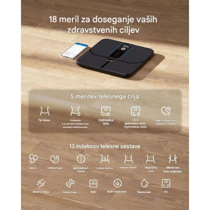 RENPHO Elis Nova WiFi – Digitalna tehtnica za spremljanje zdravja RENPHO Elis Nova WiFi – Digitalna tehtnica za spremljanje zdravja