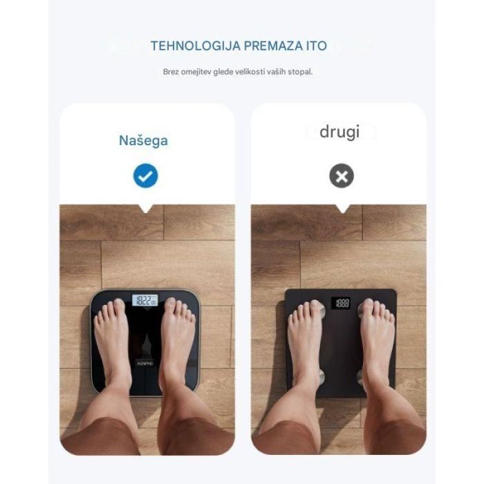 RENPHO Elis Solar 2 - Pametna osebna tehtnica RENPHO Elis Solar 2 - Pametna osebna tehtnica