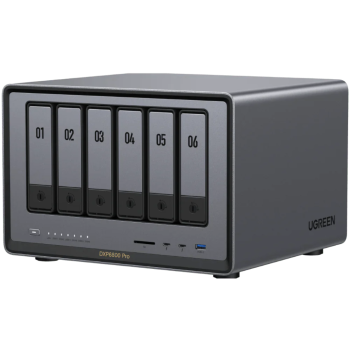 Ugreen NASync DXP6800 Pro za 6+2 diska, Intel i5-1235u, 8GB DDR5, 2x 10Gbe mreža