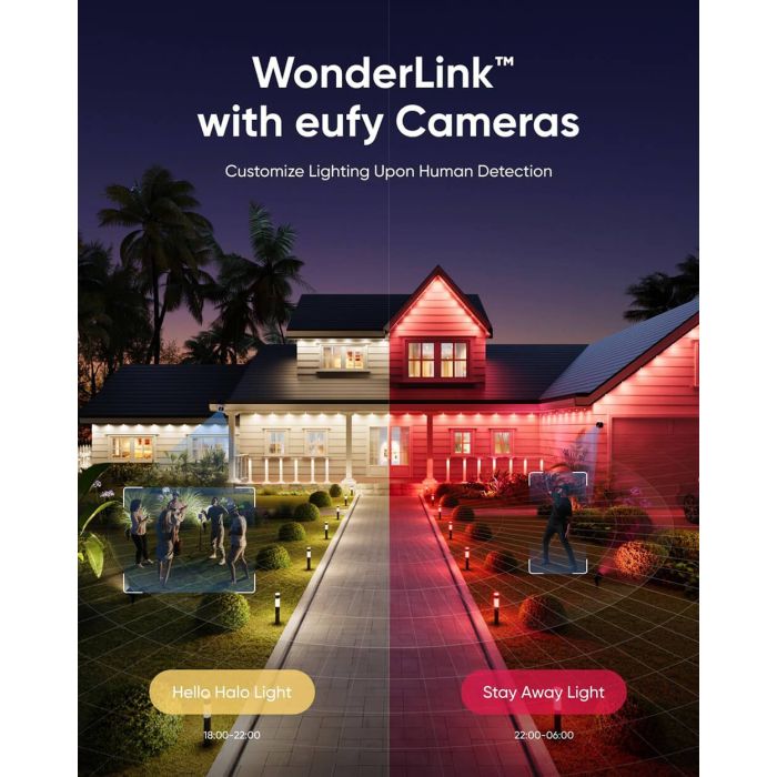 Anker Eufy zunanje okrasne RGB luči E10, 2-pack Anker Eufy zunanje okrasne RGB luči E10, 2-pack