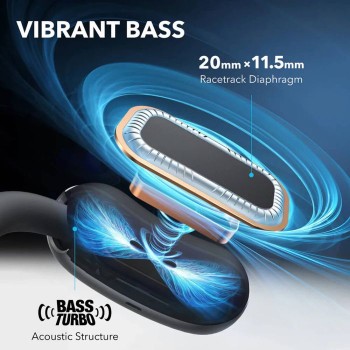 Anker Soundcore AeroFit 2 brezžične slušalke, črne Anker Soundcore AeroFit 2 brezžične slušalke, črne
