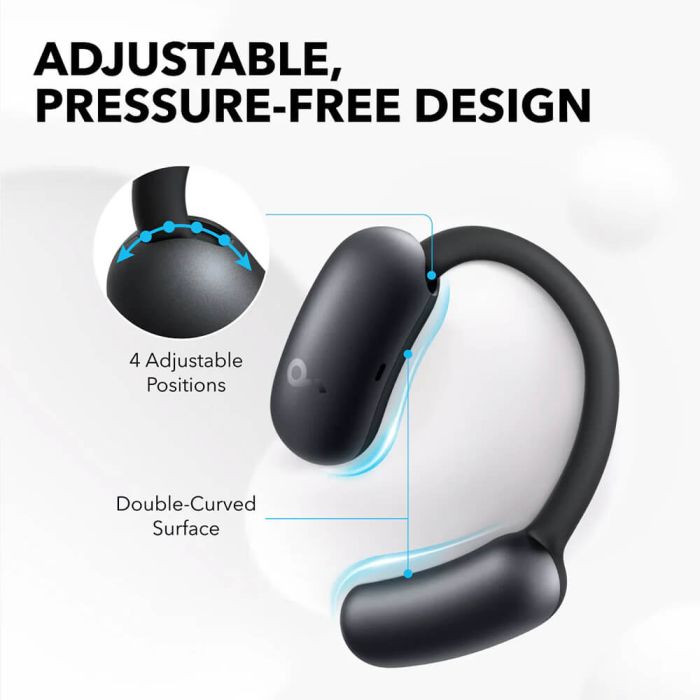 Anker Soundcore AeroFit 2 brezžične slušalke, črne Anker Soundcore AeroFit 2 brezžične slušalke, črne