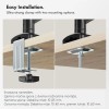 VonHaus dvojni namizni nosilec do diagonale 32 plinska vzmet 3000915 VonHaus dvojni namizni nosilec do diagonale 32 plinska vzmet 3000915