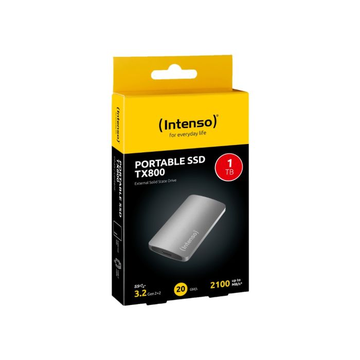 Intenso 1TB SSD TX800 USB 3.2 Gen2x2 Intenso 1TB SSD TX800 USB 3.2 Gen2x2