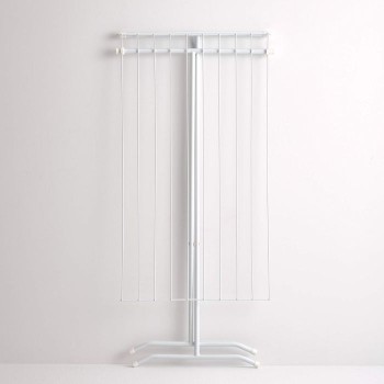 Rayen Stojalo za sušenje perila jekleno mat bela 90 x 53,5 x 82 cm 003311 Rayen Stojalo za sušenje perila jekleno mat bela 90 x 53,5 x 82 cm 003311