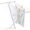 Rayen Stojalo za sušenje perila jekleno mat bela 90 x 53,5 x 82 cm 003311 Rayen Stojalo za sušenje perila jekleno mat bela 90 x 53,5 x 82 cm 003311