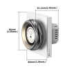 AQARA pametni kontrolnik s zaslonom V1 (DS-K01D) AQARA pametni kontrolnik s zaslonom V1 (DS-K01D)
