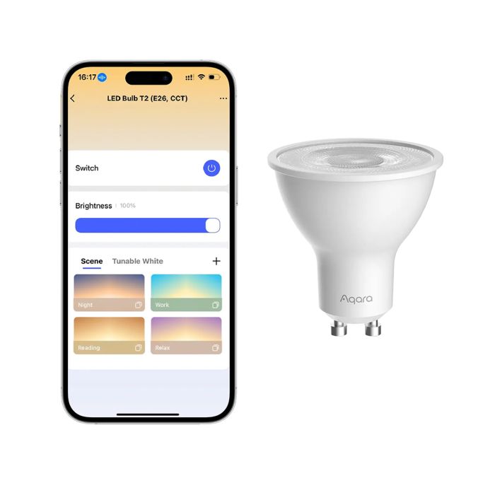 AQARA pametna LED žarnica T2, GU10 CCT (LB-L03E) AQARA pametna LED žarnica T2, GU10 CCT (LB-L03E)