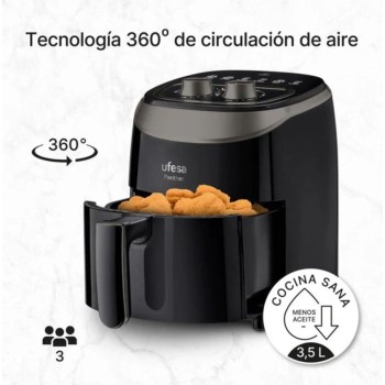 Ufesa zračni cvrtnik Panther 3.5L 1.500 W Ufesa zračni cvrtnik Panther 3.5L 1.500 W