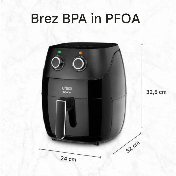 Ufesa zračni cvrtnik Shadow 5L 1500W Ufesa zračni cvrtnik Shadow 5L 1500W