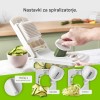 VonShef Večnamenski rezalnik in spiralizator za zelenjavo VonShef Večnamenski rezalnik in spiralizator za zelenjavo