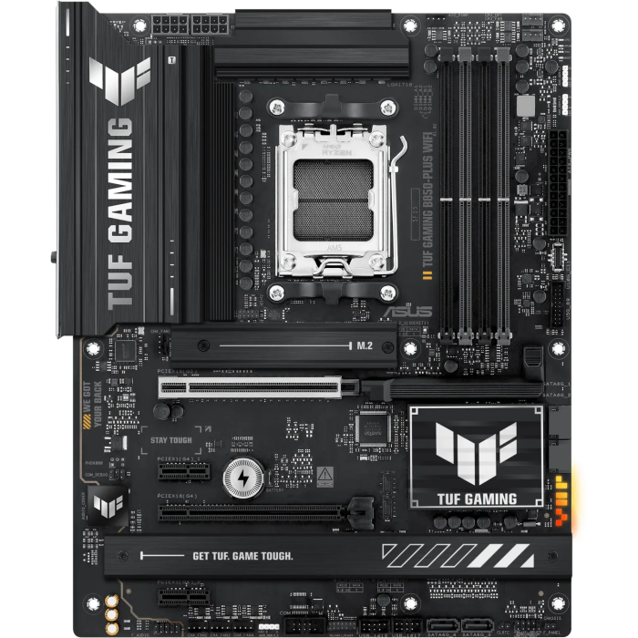 ASUS TUF GAMING B850-PLUS WIFI, DDR5, SATA3, USB3.2Gen2x2, DP, 2.5GbE, WiFi 7, AM5 ATX ASUS TUF GAMING B850-PLUS WIFI, DDR5, SATA3, USB3.2Gen2x2, DP, 2.5GbE, WiFi 7, AM5 ATX