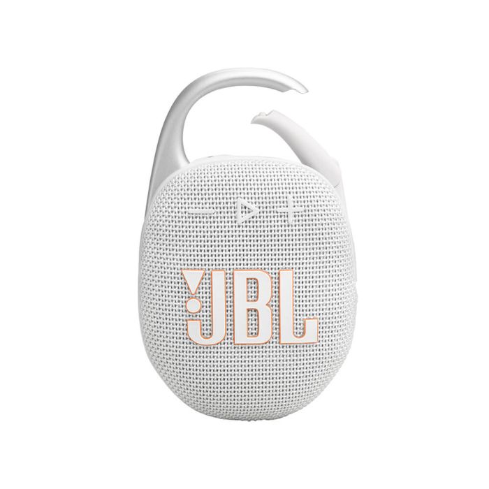 JBL CLIP 5 Bluetooth prenosni zvočnik, bel JBL CLIP 5 Bluetooth prenosni zvočnik, bel