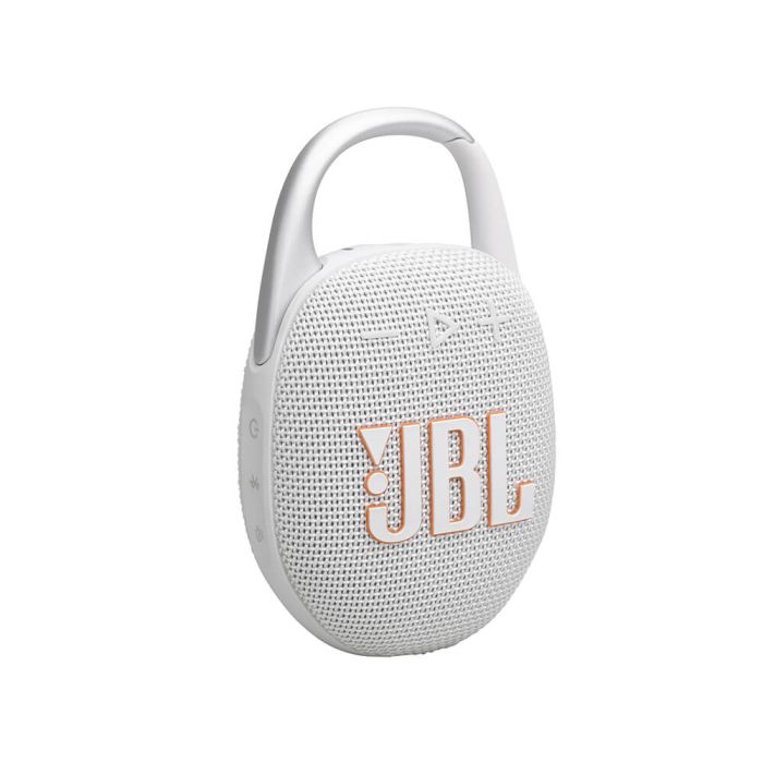 JBL CLIP 5 Bluetooth prenosni zvočnik, bel JBL CLIP 5 Bluetooth prenosni zvočnik, bel