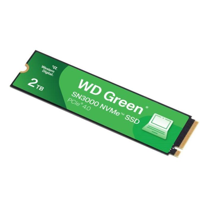 WD 2TB Green SN3000 M.2 2280 PCI-e 4.0 NVMe 1.4 SSD disk WD 2TB Green SN3000 M.2 2280 PCI-e 4.0 NVMe 1.4 SSD disk