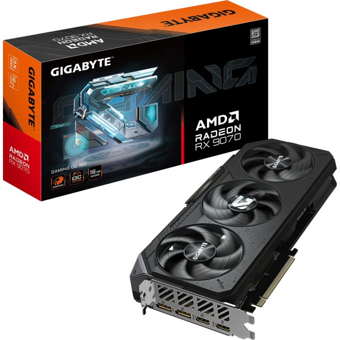 Grafična kartica GIGABYTE Radeon RX 9070 GAMING OC 16G, 16GB GDDR6, PCI-E 5.0 Grafična kartica GIGABYTE Radeon RX 9070 GAMING OC 16G, 16GB GDDR6, PCI-E 5.0