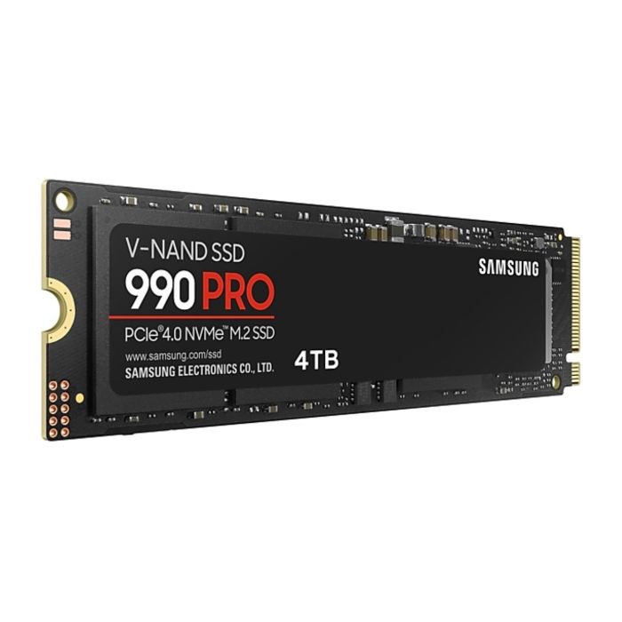 Samsung 4TB 990 PRO SSD M.2 80mm PCI-e 4.0 x4 NVMe Samsung 4TB 990 PRO SSD M.2 80mm PCI-e 4.0 x4 NVMe