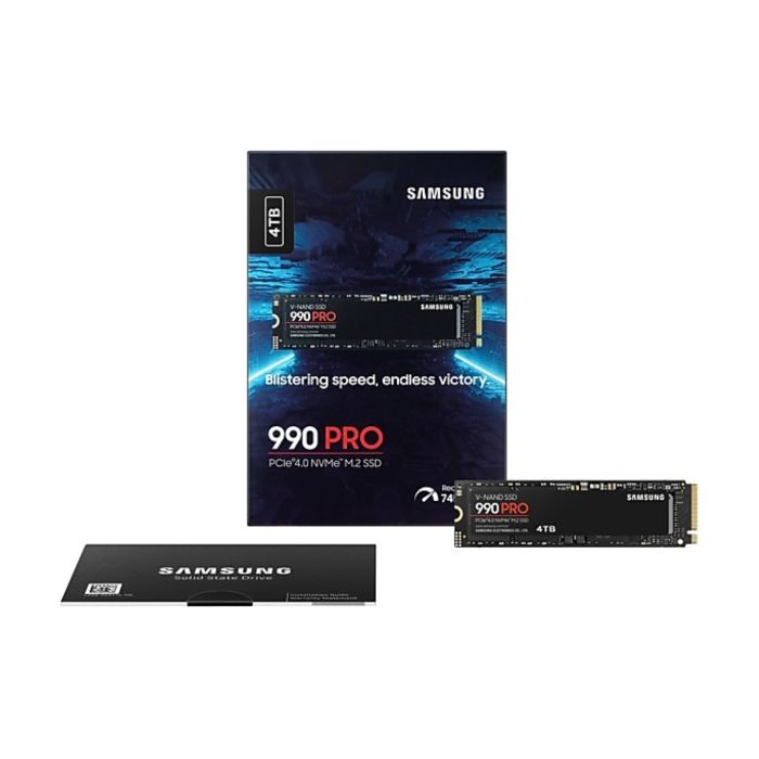 Samsung 4TB 990 PRO SSD M.2 80mm PCI-e 4.0 x4 NVMe Samsung 4TB 990 PRO SSD M.2 80mm PCI-e 4.0 x4 NVMe