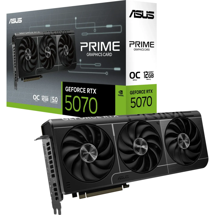 Grafična kartica ASUS Prime GeForce RTX 5070, 12GB GDDR7, PCI-E 5.0 Grafična kartica ASUS Prime GeForce RTX 5070, 12GB GDDR7, PCI-E 5.0