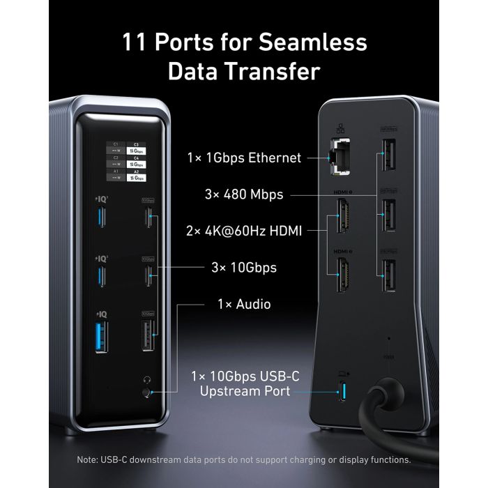 Anker Prime 160W polnilna polnilna postaja 14v1 Anker Prime 160W polnilna polnilna postaja 14v1