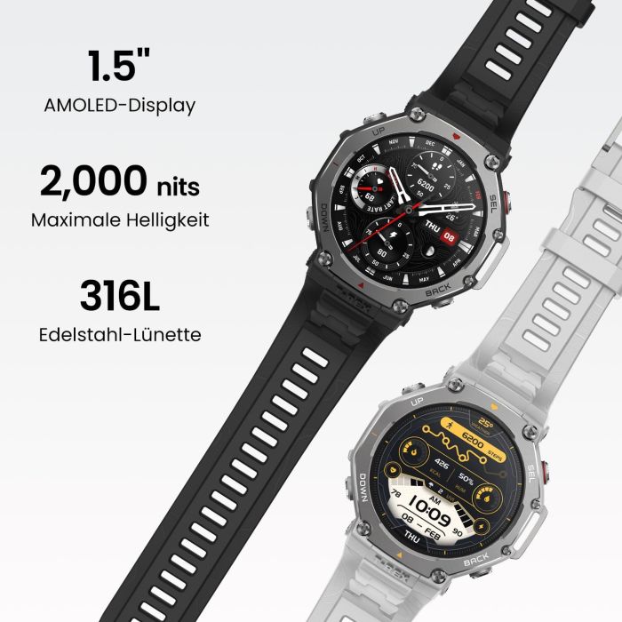 Amazfit T-REX 3 pametna ura, siva Amazfit T-REX 3 pametna ura, siva