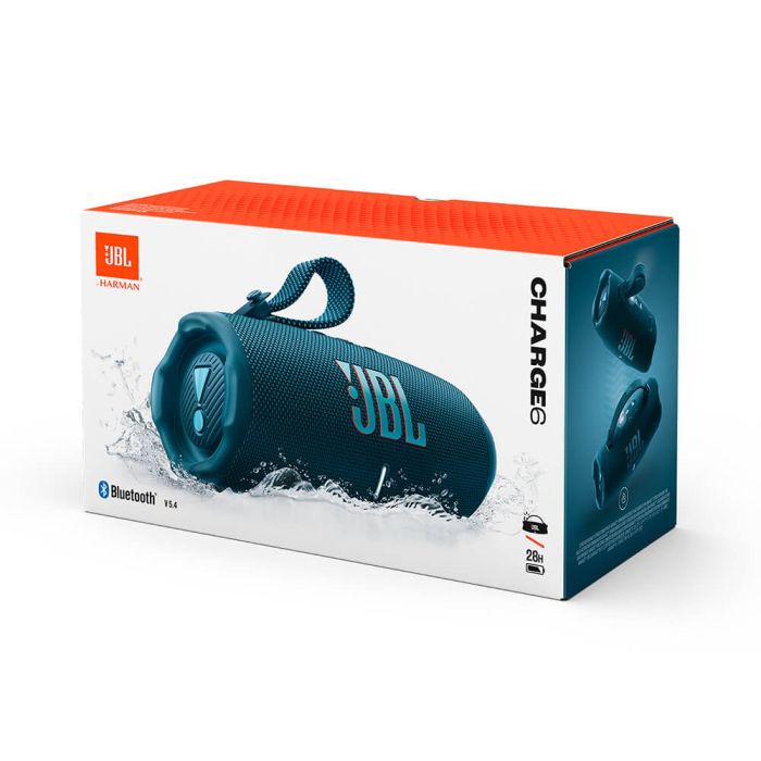 JBL Charge 6 Bluetooth prenosni zvočnik, moder JBL Charge 6 Bluetooth prenosni zvočnik, moder