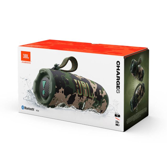 JBL Charge 6 Bluetooth prenosni zvočnik, vojaški JBL Charge 6 Bluetooth prenosni zvočnik, vojaški