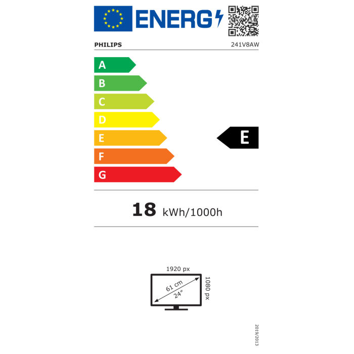 Philips 241V8AW 23,8 IPS FHD 75Hz monitor Philips 241V8AW 23,8 IPS FHD 75Hz monitor