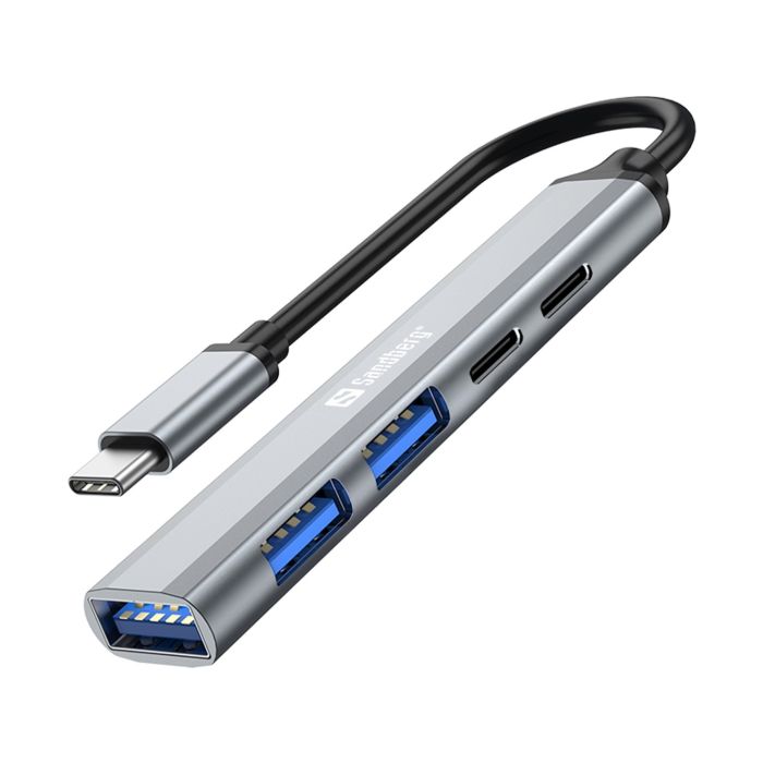 Sandberg USB-C to 3xUSB-A + 2xUSB-C Hub SAVER Sandberg USB-C to 3xUSB-A + 2xUSB-C Hub SAVER