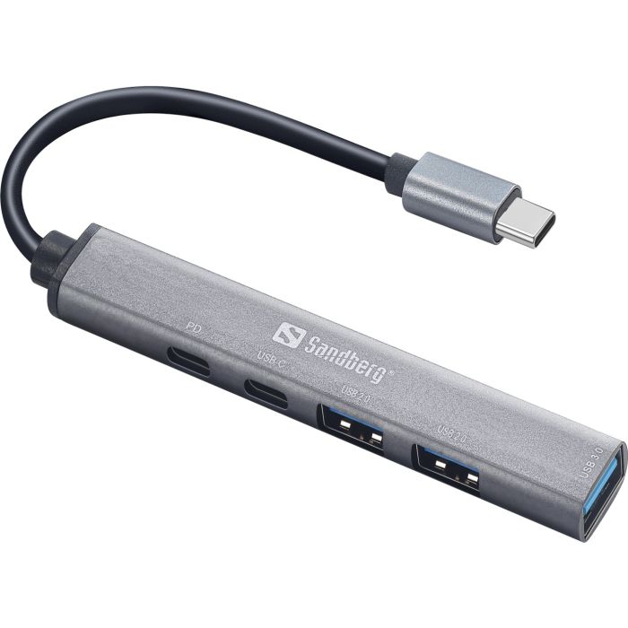 Sandberg USB-C to 3xUSB-A + 2xUSB-C Hub SAVER Sandberg USB-C to 3xUSB-A + 2xUSB-C Hub SAVER