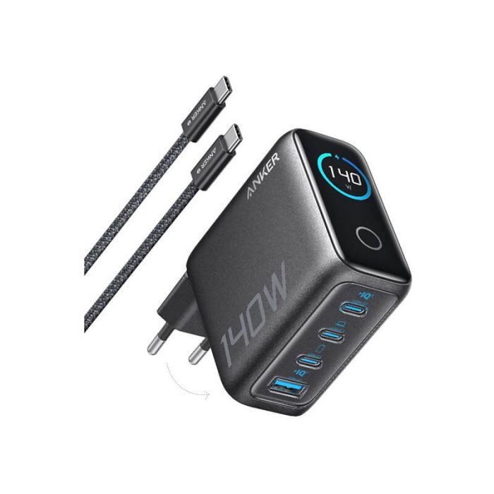 Anker 140W polnilec za prenosni računalnik, temno siv Anker 140W polnilec za prenosni računalnik, temno siv
