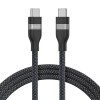 Anker pleteni USB-C na USB-C kabel 240 W, 1,8m, črn Anker pleteni USB-C na USB-C kabel 240 W, 1,8m, črn