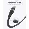 Anker pleteni USB-C na USB-C kabel 240 W, 1,8m, črn Anker pleteni USB-C na USB-C kabel 240 W, 1,8m, črn