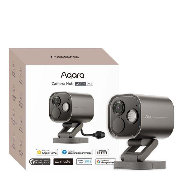 AQARA Camera Hub G5 PRO PoE, siva AQARA Camera Hub G5 PRO PoE, siva