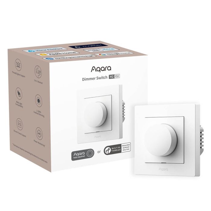 AQARA zatemnilno stikalo H2 (KD-R01D-W), belo AQARA zatemnilno stikalo H2 (KD-R01D-W), belo