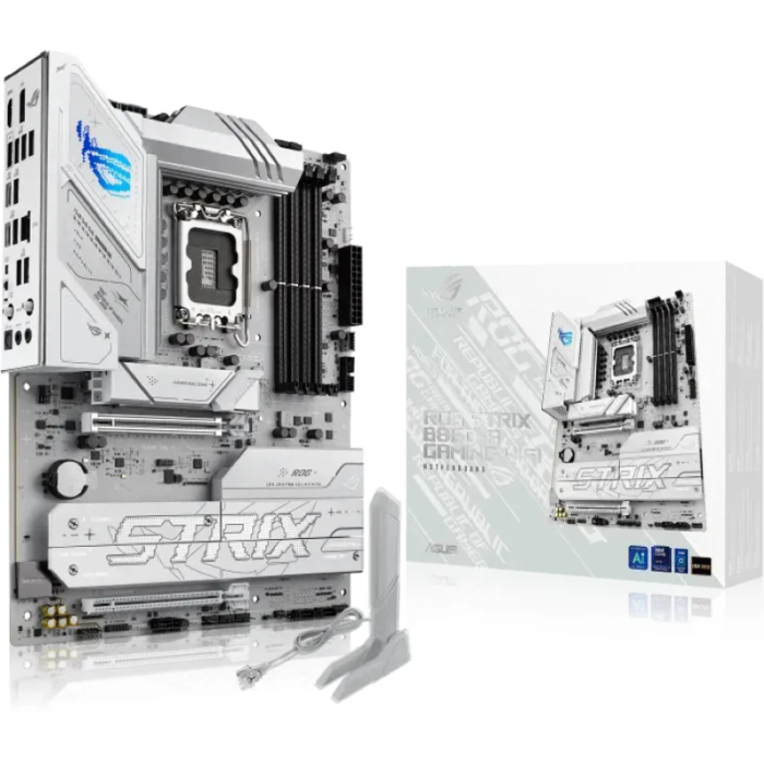 ASUS ROG STRIX B860-A GAMING WIFI, DDR5, SATA3, USB4, DP, 2.5GbE, Wi-Fi 7, LGA1851 ATX ASUS ROG STRIX B860-A GAMING WIFI, DDR5, SATA3, USB4, DP, 2.5GbE, Wi-Fi 7, LGA1851 ATX