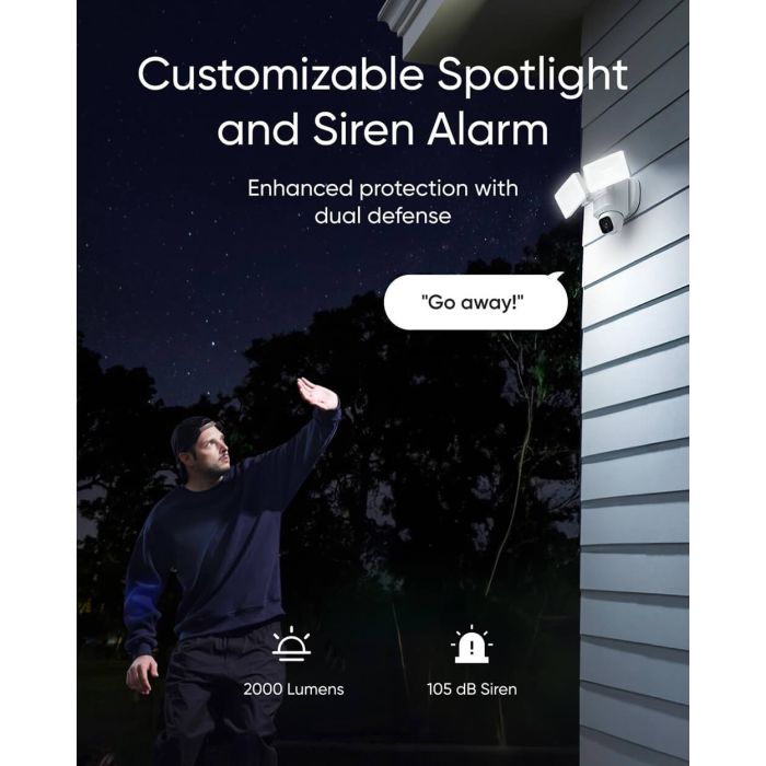 Anker Eufy Security Floodlight E30, Wi-Fi zunanja brezžična kamera Anker Eufy Security Floodlight E30, Wi-Fi zunanja brezžična kamera