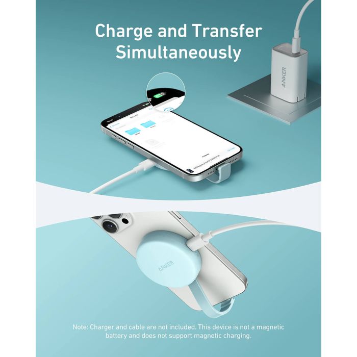 Anker MagGo USB-C Adapter (3-v-1, 10Gbps, za iPhone) Anker MagGo USB-C Adapter (3-v-1, 10Gbps, za iPhone)